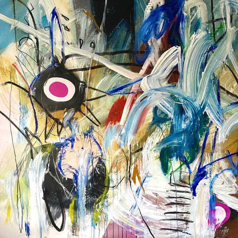 Original Abstract Expressionism Abstract Painting by Shane Bowden