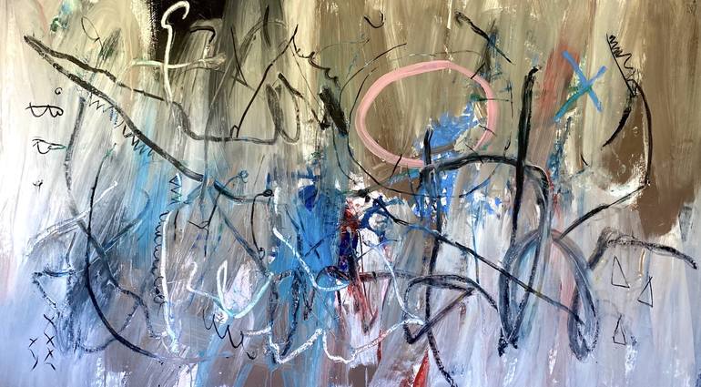 Original Abstract Expressionism Abstract Painting by Shane Bowden