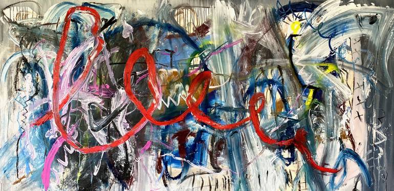 Original Abstract Expressionism Abstract Painting by Shane Bowden