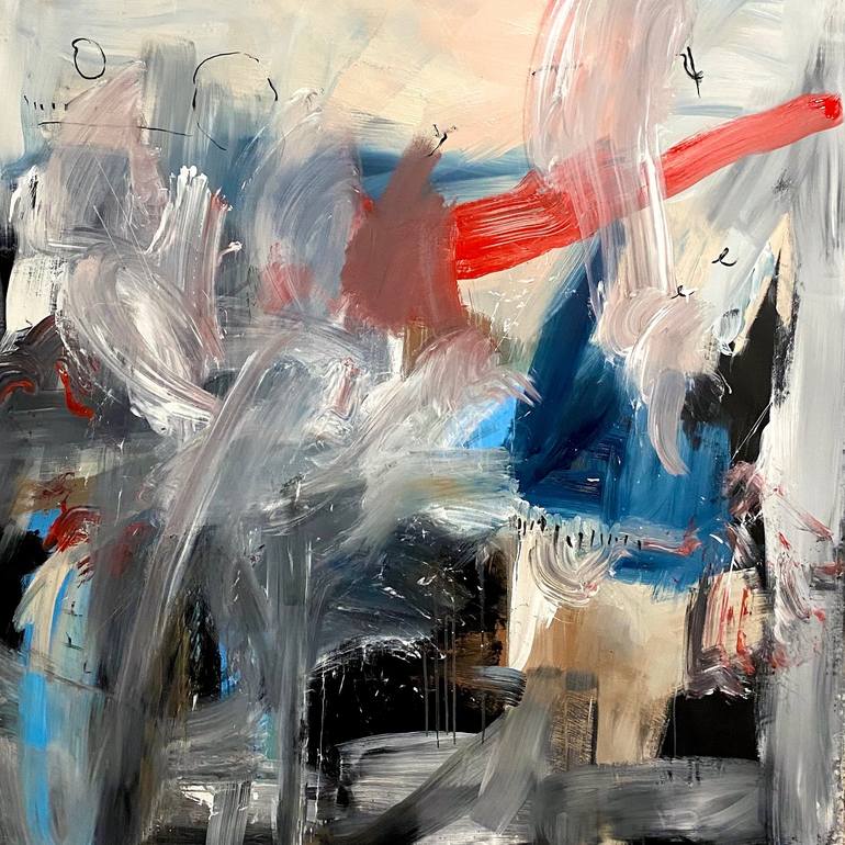 Original Abstract Expressionism Abstract Painting by Shane Bowden