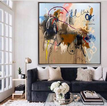 Original Abstract Expressionism Abstract Paintings by Shane Bowden