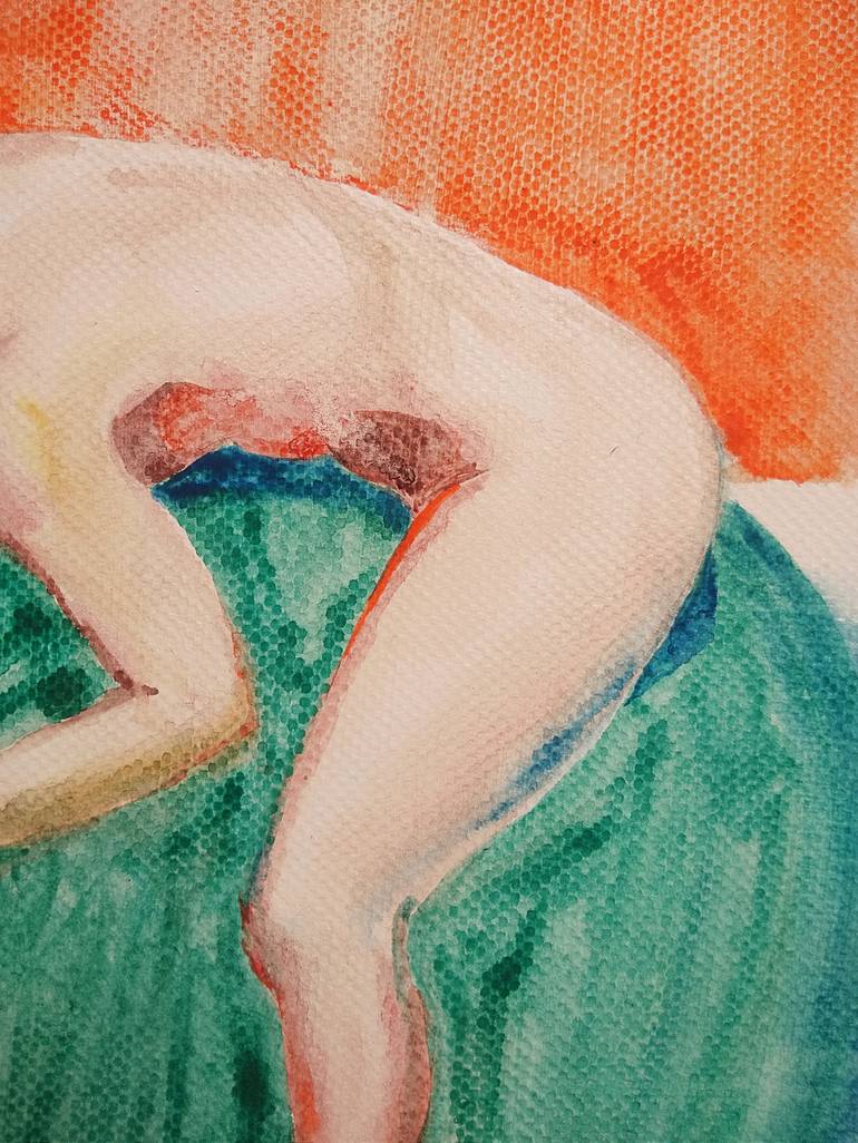 Original Nude Painting by Rifat Ara Mim