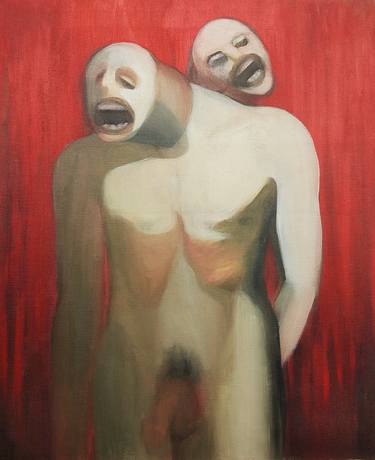 Print of Nude Paintings by Rifat Ara Mim