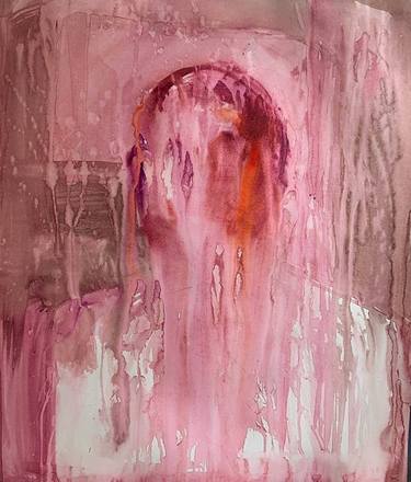 Original Abstract Expressionism Portrait Paintings by Rifat Ara Mim