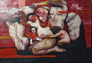 Original Conceptual Nude Paintings by Rifat Ara Mim