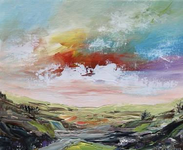 Original Contemporary Landscape Paintings by Rine Philbin