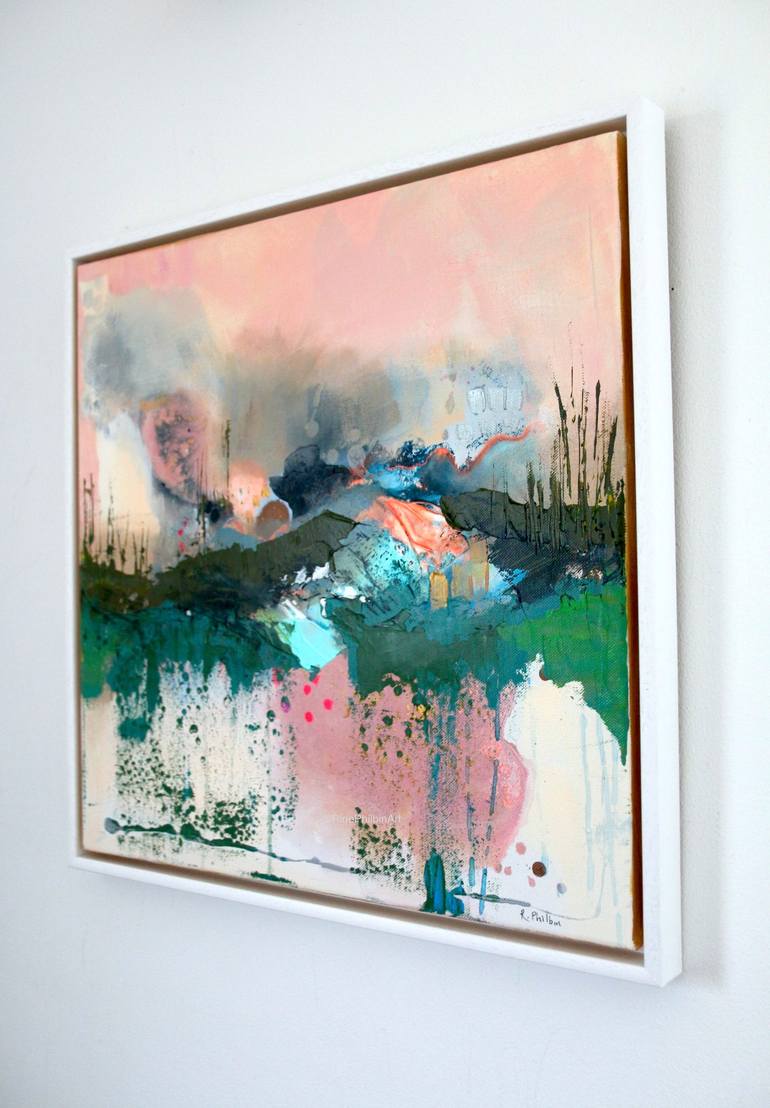Original Abstract Landscape Painting by Rine Philbin
