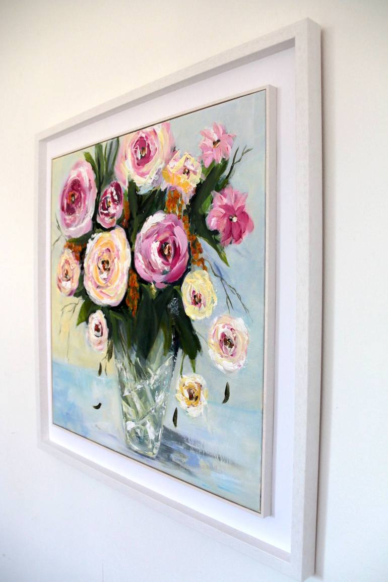 Original Expressionism Still Life Painting by Rine Philbin