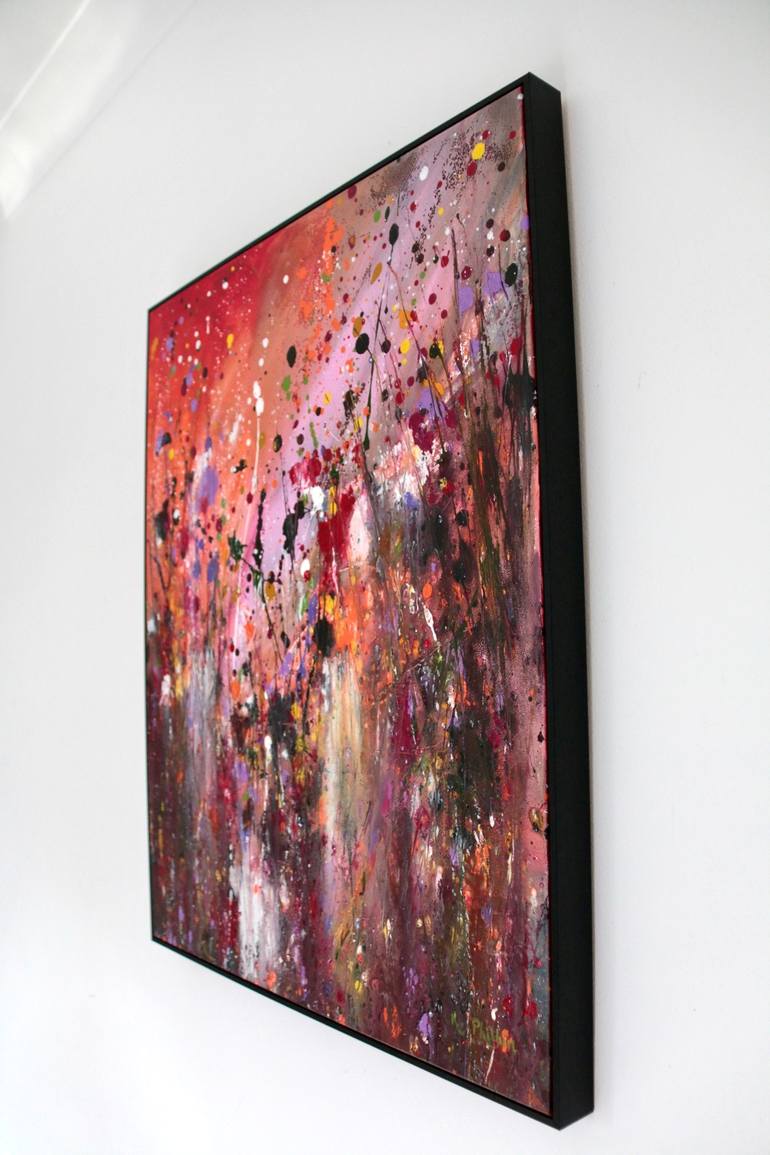 Original Abstract Expressionism Abstract Painting by Rine Philbin