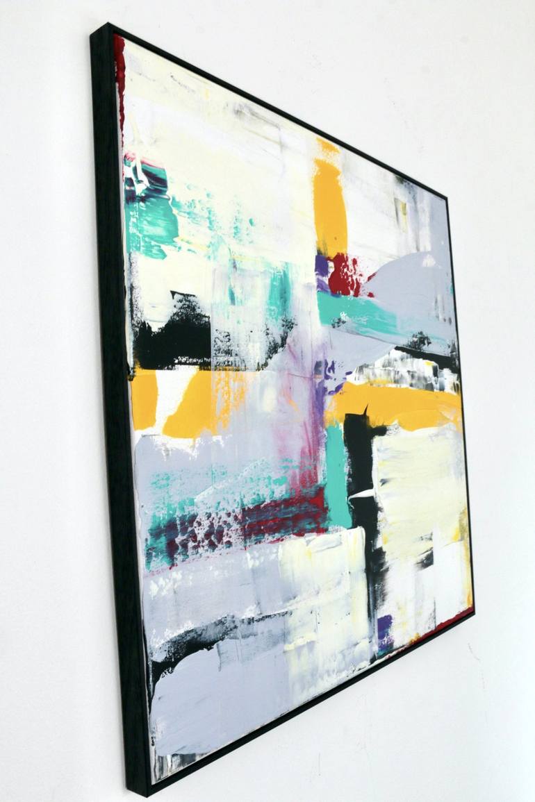 Original Abstract Expressionism Abstract Painting by Rine Philbin