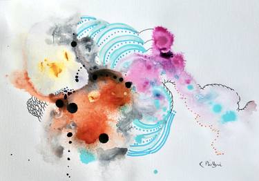 Original Abstract Paintings by Rine Philbin