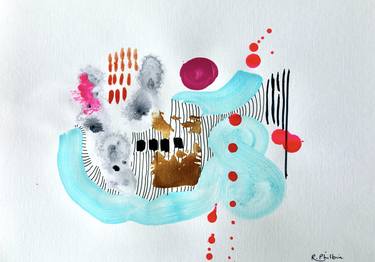 Original Abstract Paintings by Rine Philbin