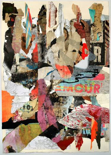 Print of Fine Art Abstract Collage by David Roskilly