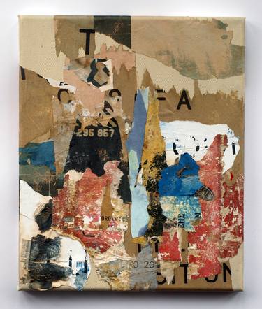 Original Abstract Collage by David Roskilly