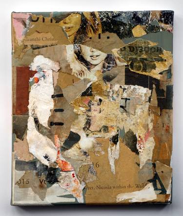 Original Abstract Collage by David Roskilly