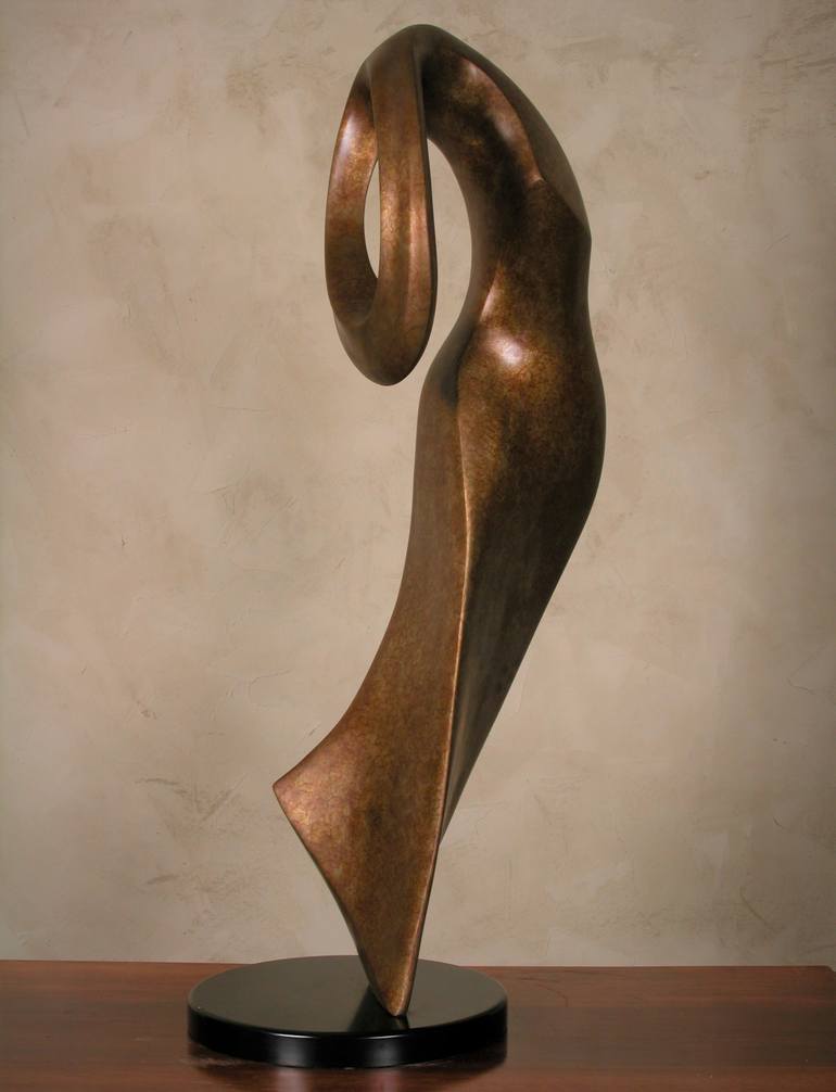Original Abstract Women Sculpture by Lynn Art Gallery