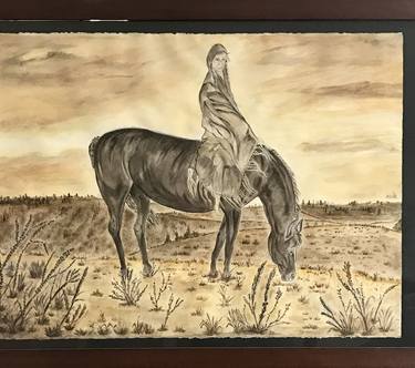Original Realism Horse Paintings by Arnie Costell