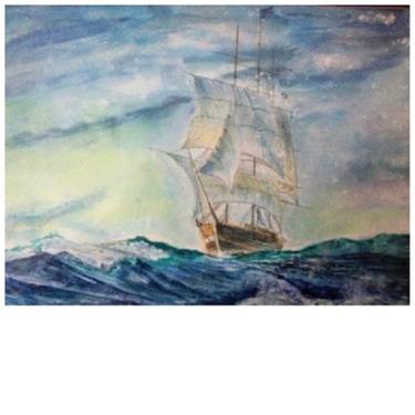 Original Fine Art Boat Paintings by Arnie Costell