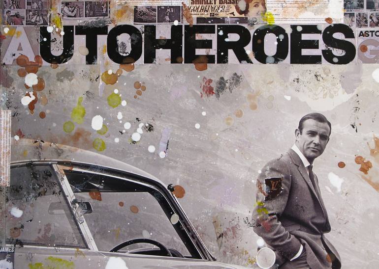 Original Figurative Pop Culture/Celebrity Painting by Florence Berger