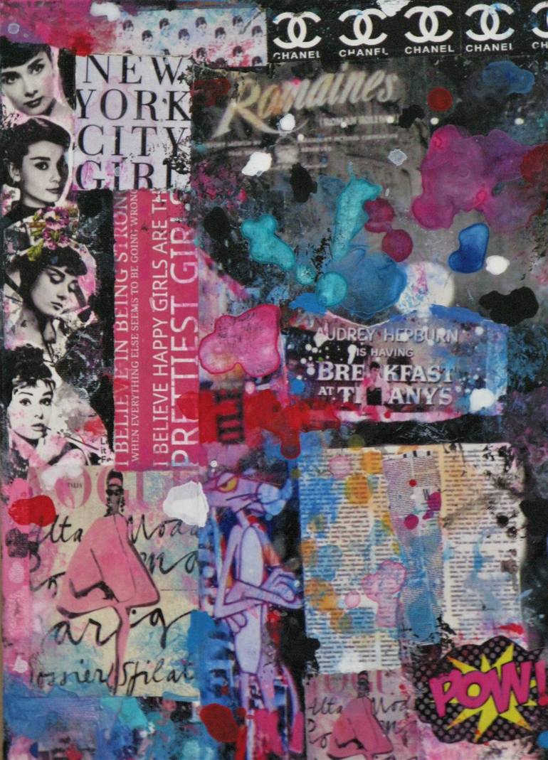 Original Pop Art Pop Culture/Celebrity Painting by Florence Berger
