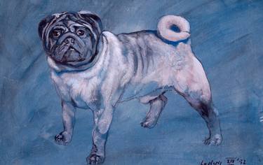 Print of Dogs Paintings by Gert Neuhaus