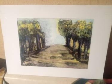 Print of Expressionism Garden Paintings by Griselda Campos