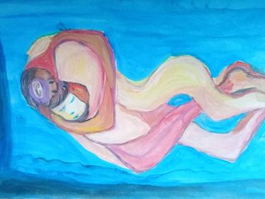 Print of Body Paintings by Griselda Campos