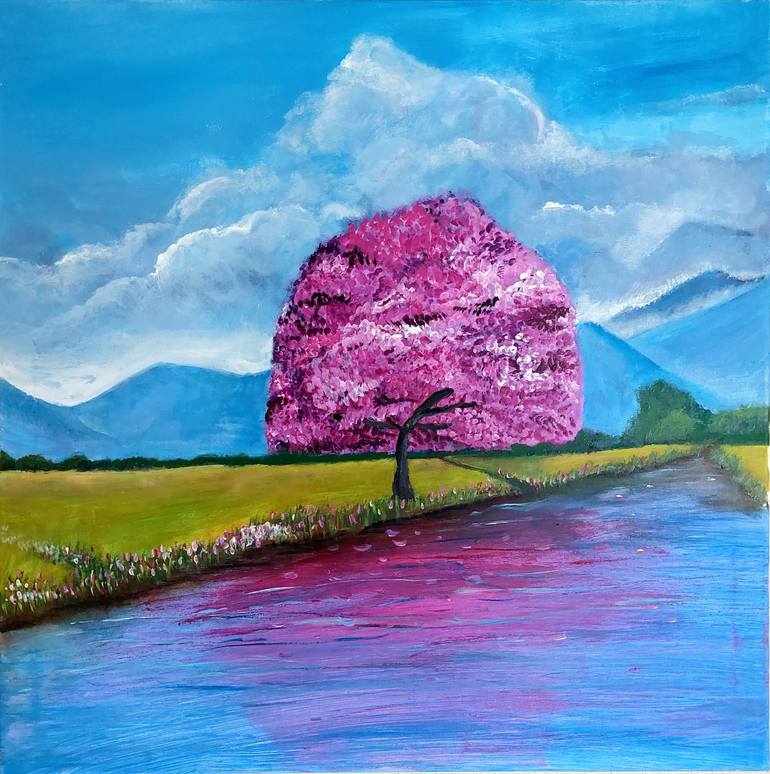 Original Modern Nature Paintings by G M