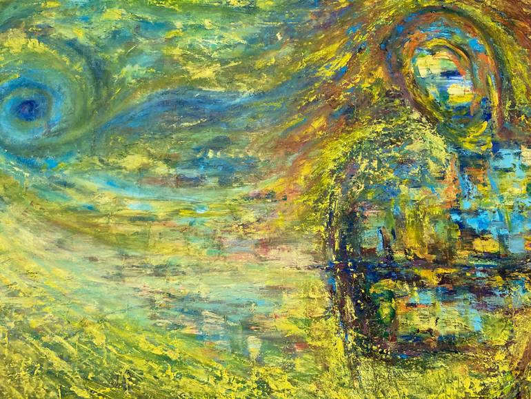 Original Abstract Painting by Jiri Kubat