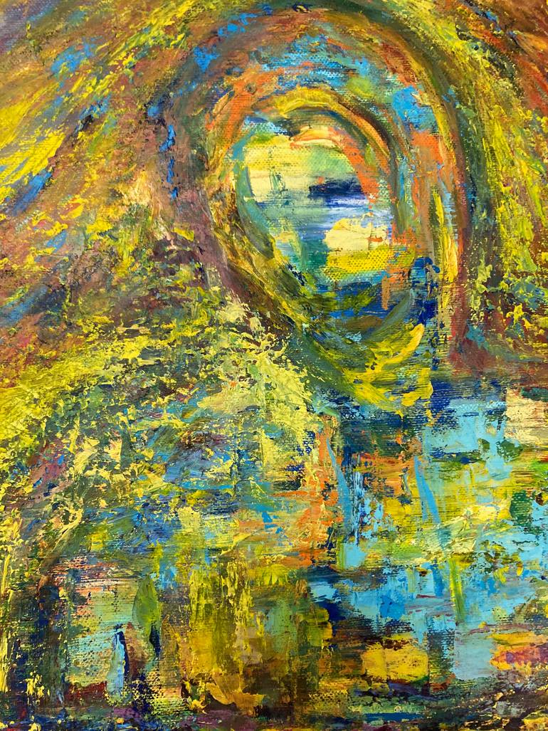 Original Abstract Painting by Jiri Kubat