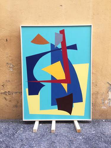 Original Minimalism Abstract Paintings by Johanna Rossi