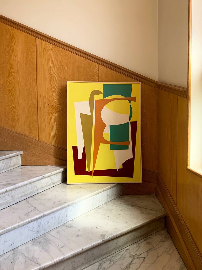 Original Minimalism Abstract Painting by Johanna Rossi