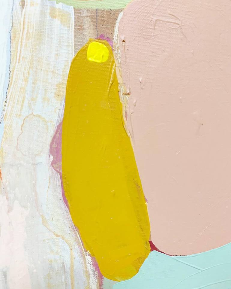 Original Abstract Expressionism Abstract Painting by Johanna Rossi