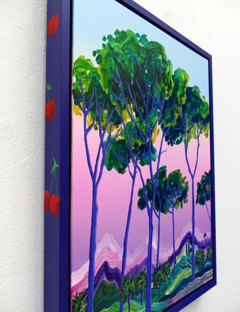 Original Abstract Expressionism Landscape Painting by Alanna Eakin