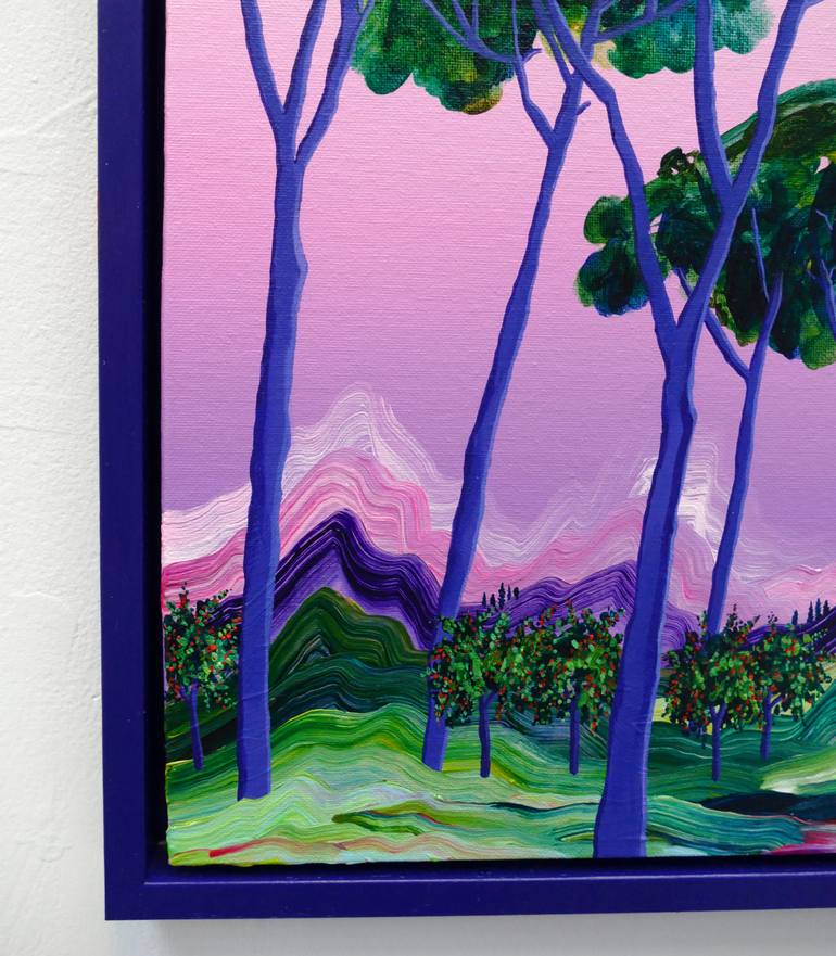 Original Abstract Expressionism Landscape Painting by Alanna Eakin
