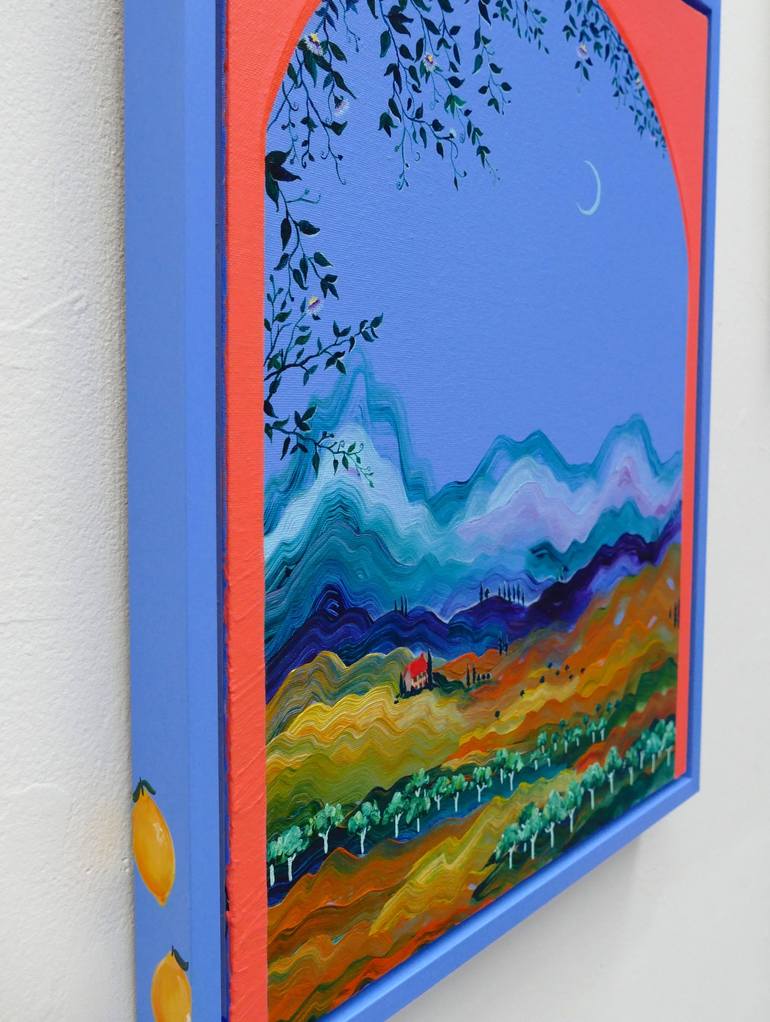 Original Abstract Expressionism Landscape Painting by Alanna Eakin