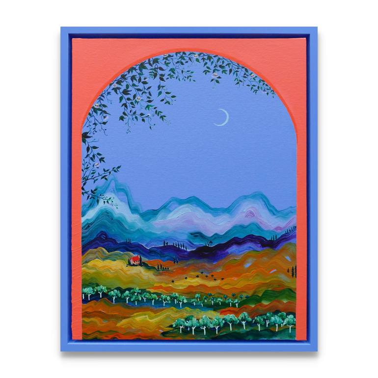 Original Abstract Expressionism Landscape Painting by Alanna Eakin