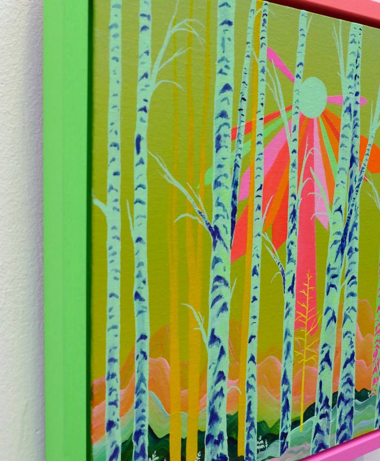 Original Abstract Landscape Painting by Alanna Eakin