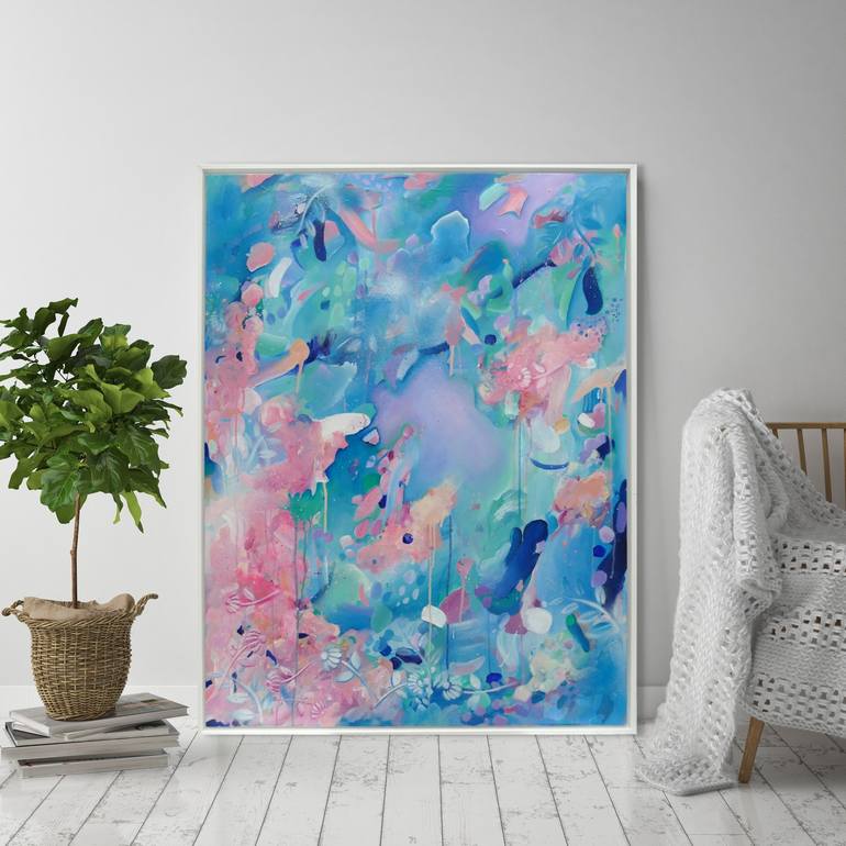 Original Expressionism Abstract Painting by Alanna Eakin