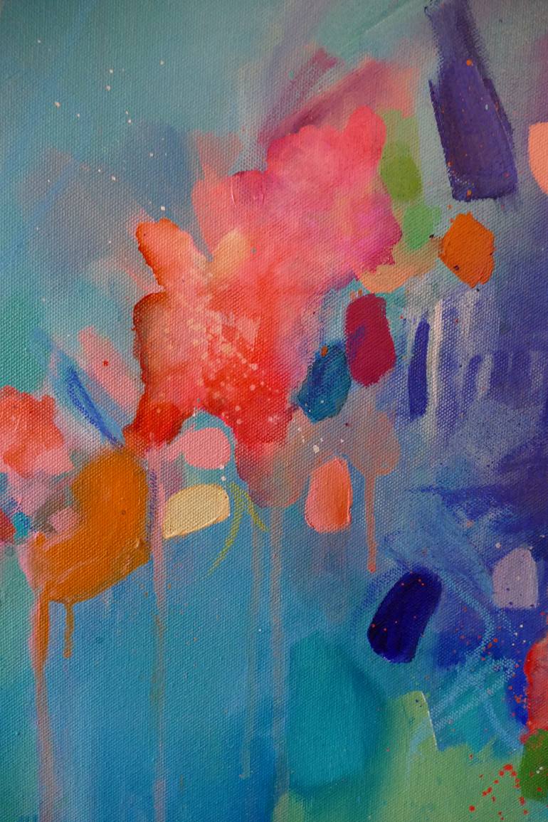 Original Abstract Expressionism Abstract Painting by Alanna Eakin