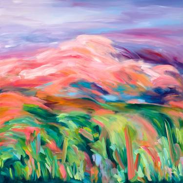 Original Abstract Landscape Paintings by Alanna Eakin