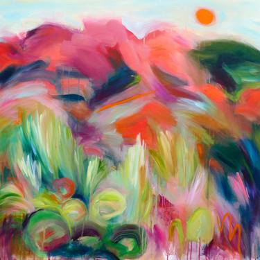 Original Abstract Landscape Paintings by Alanna Eakin