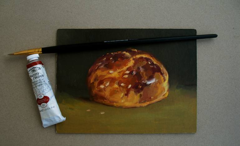 Original Impressionism Still Life Painting by David Beglaryan