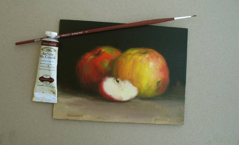 Original Still Life Painting by David Beglaryan