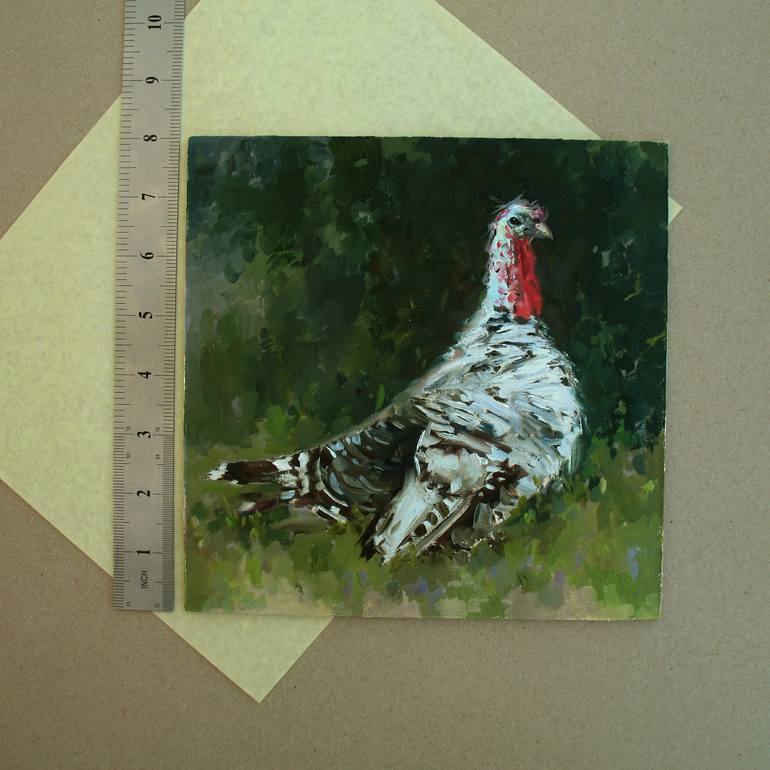 Original Illustration Animal Painting by David Beglaryan