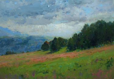 Original Impressionism Landscape Painting by David Beglaryan