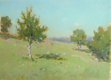 Original Impressionism Landscape Painting by David Beglaryan