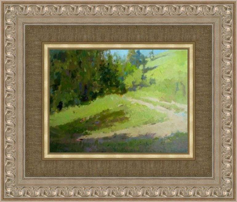 Original Impressionism Landscape Painting by David Beglaryan