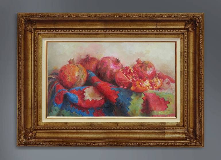 Original Fine Art Still Life Painting by David Beglaryan