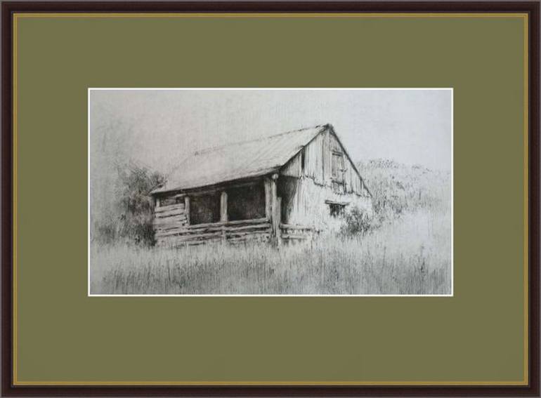 Original Home Drawing by David Beglaryan